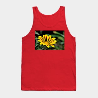 Yellow and Red Flower Tank Top